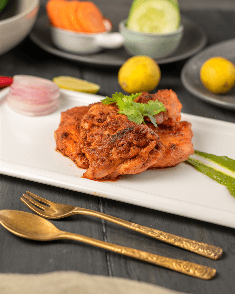 Spiced Roast Chicken Platter