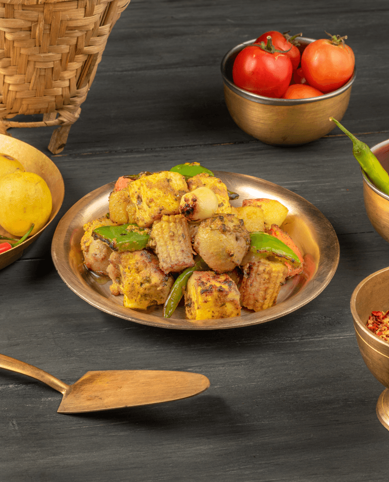 Tawa Corn & Spiced Potatoes